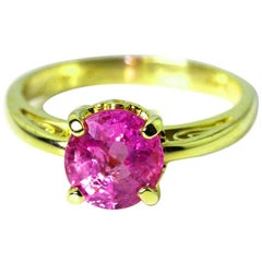 Real Pink Sapphire Ring Real Pink Sapphire Ring