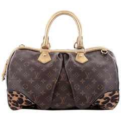 Louis Vuitton Stephen Handbag Limited Edition Monogram Canvas and Pony Hair