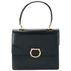 Celine Leather Toggle Kelly Style Top Handle Satchel Bag