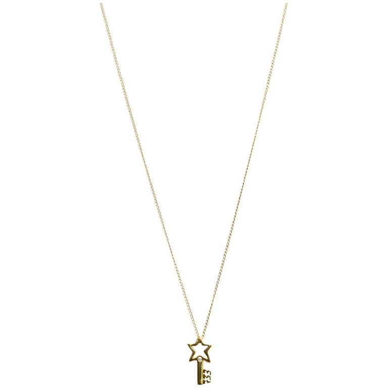 Chanel Gold Vip 733 Madison Opening Star Key Charm Necklace For Sale At 1stdibs Chanel Gold Vip 733 Madison Opening Star Key Charm Necklace For Sale At 1stdibs