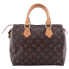 Louis Vuitton Speedy Handbag Monogram Canvas 25