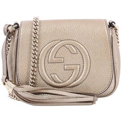 Gucci Soho Chain-Strap Crossbody Bag Leather Small