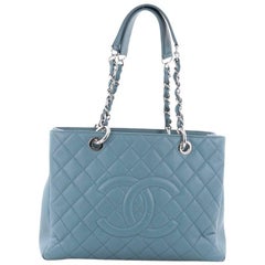 Chanel Grand Shopping Tote Quilted Caviar