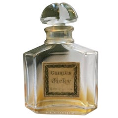 Vintage Guerlain Jicky Bouchon Quadrilobe Perfume Bottle, 1960s 