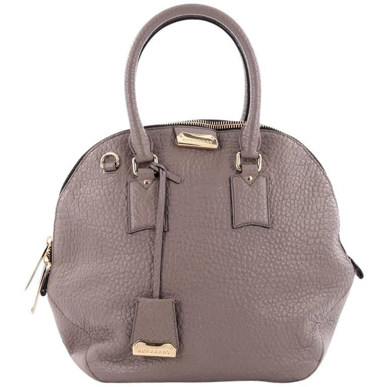 Burberry Orchard Bag Heritage Grained Leather Medium
