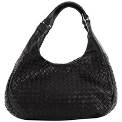 Bottega Veneta Campana Hobo Intrecciato Nappa Small