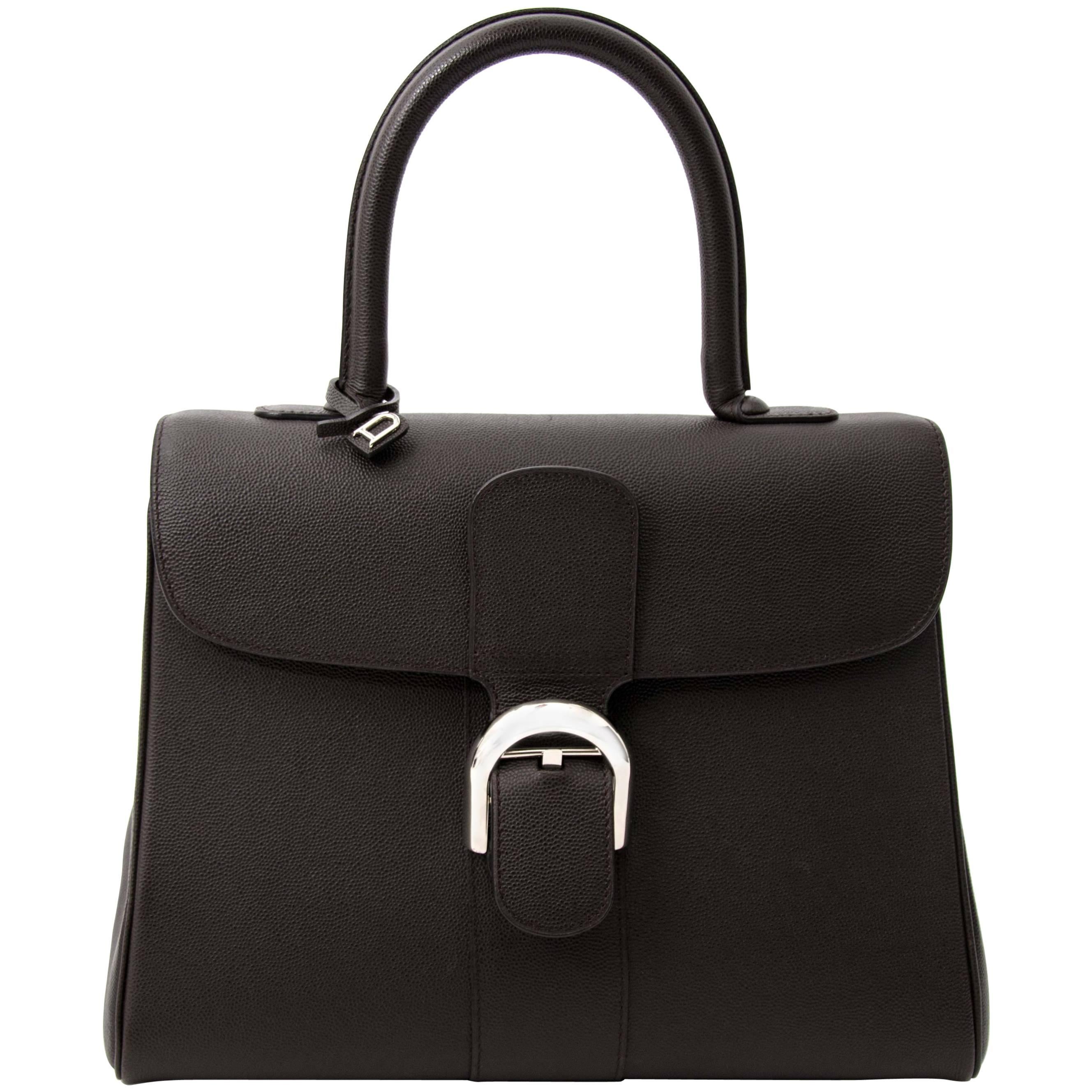 Delvaux Brillant Cafe Veau Diamond 