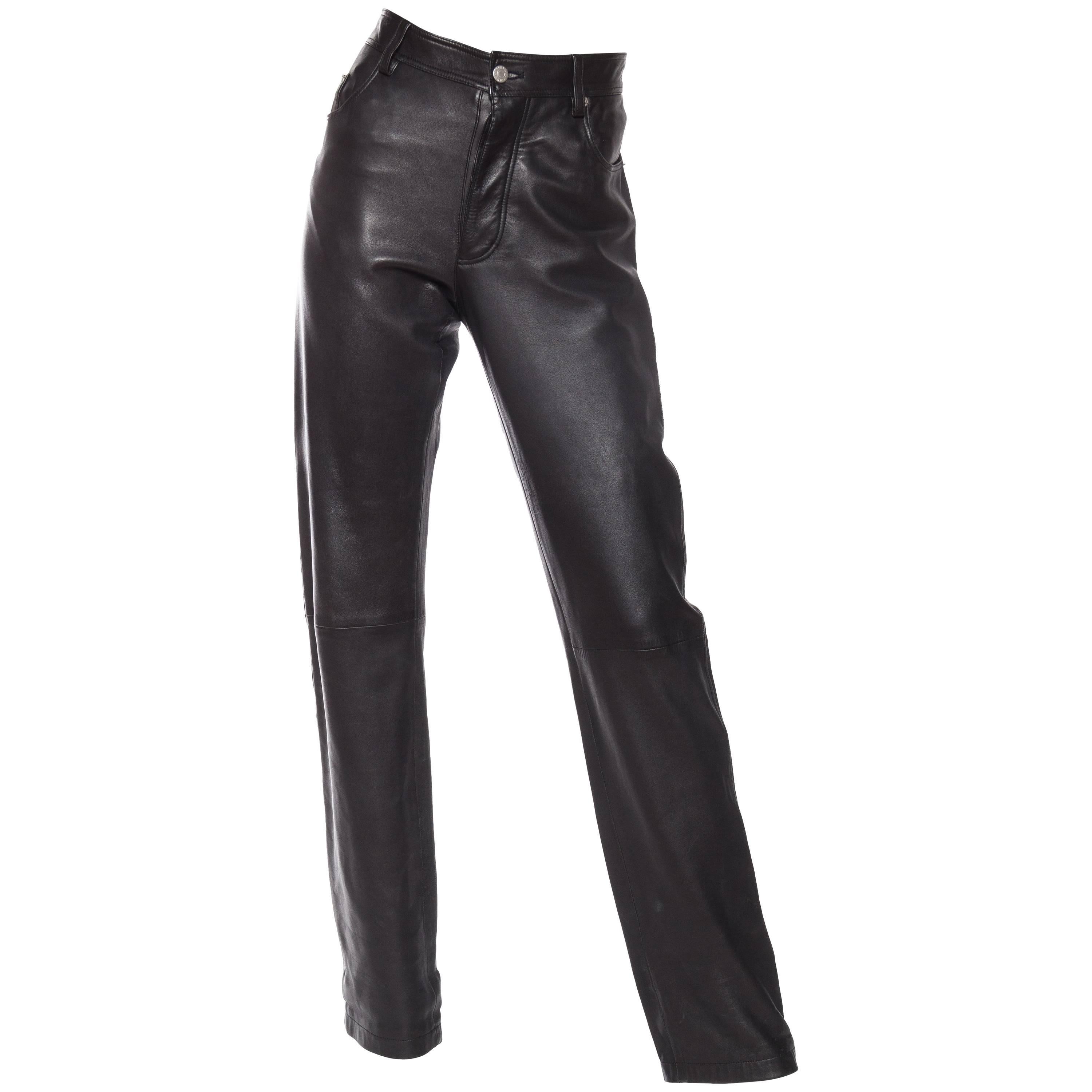 The Perfect Leather Pants from Helmut Lang