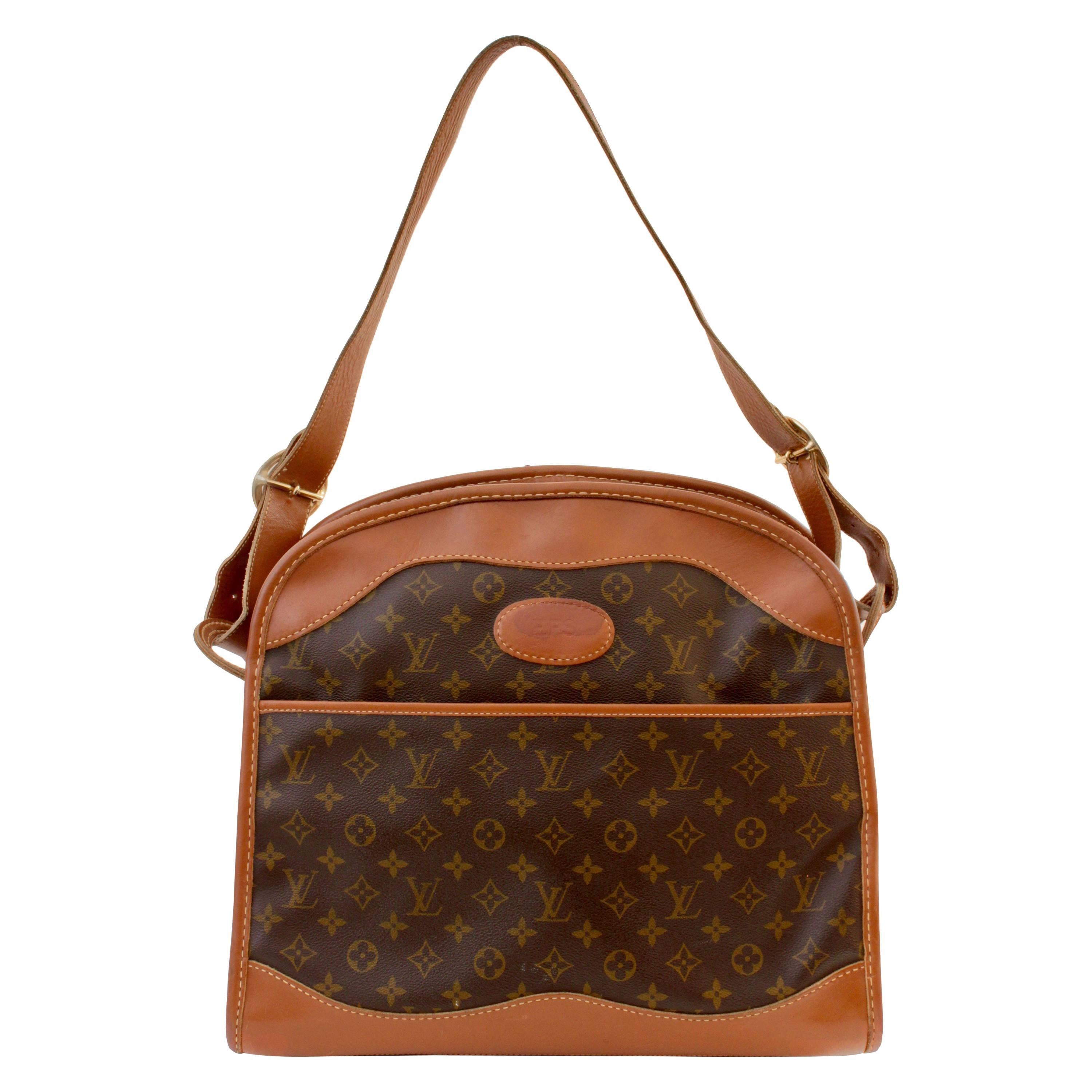 Travel bag Louis Vuitton 45 Monogram customized Muhammad Ali Vs Mickey  For Sale at 1stDibs