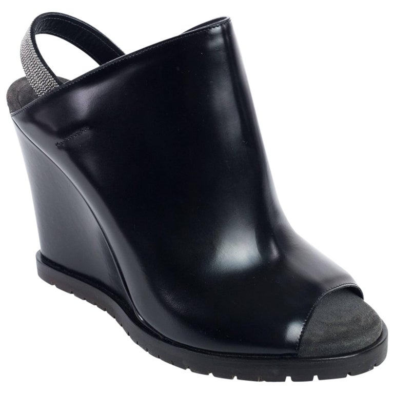 brunello cucinelli wedges