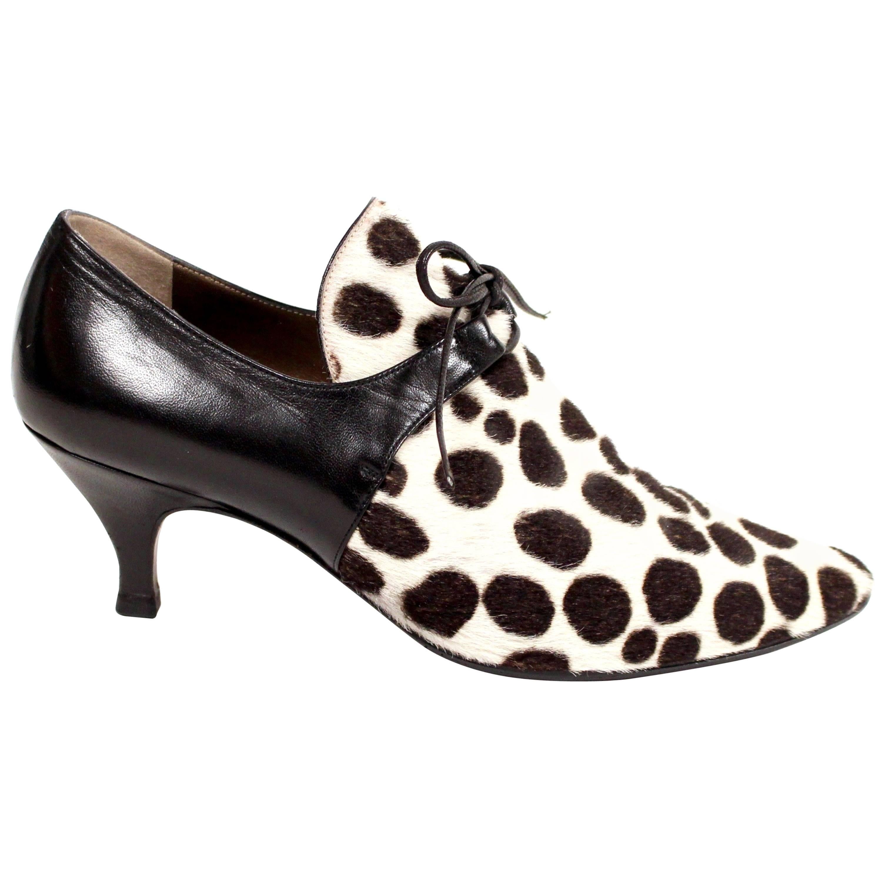 YVES SAINT LAURENT "Tribute Mary Jane" YSL Black Patent Leather