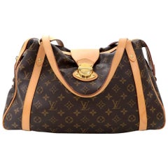 Louis Vuitton Stresa GM Monogram Canvas Large Tote Hand Bag at