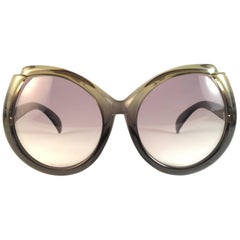 New Vintage Christian Dior D11 Oversized Sunglasses 1970's Austria