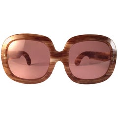 New Rare Vintage Philippe Chevallier Oversized 1960's Sunglasses