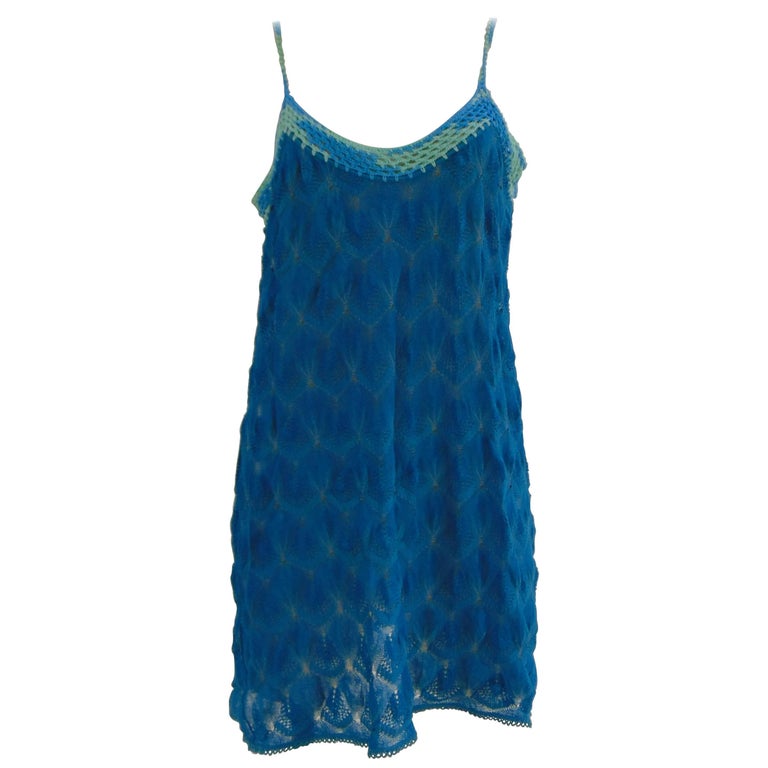 Missoni mare blu cotton dress at 1stDibs missoni mare sale, mare blu