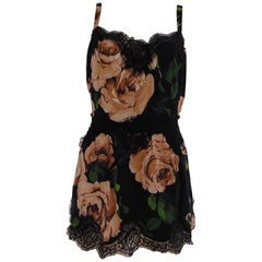 Dolce 
Gabbana Vintage-Blumen-Top