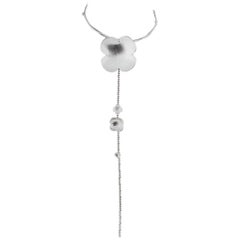 Daisy torque with long pendant necklace, Delphine Nardin, France, 1990s  