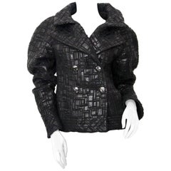 Chanel Checked Black Vest