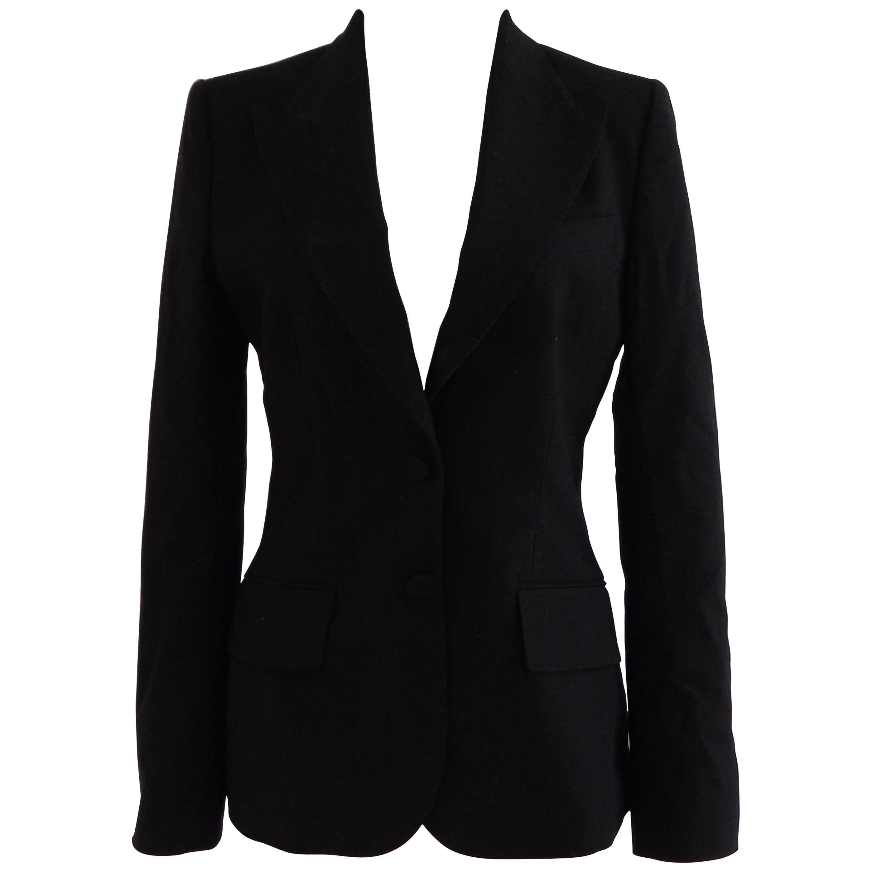 Dolce & Gabbana black cotton jacket