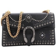 Gucci Dionysus Handbag Studded Leather Small