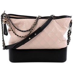 Chanel Gabrielle Hobo Quilted Calfskin Large