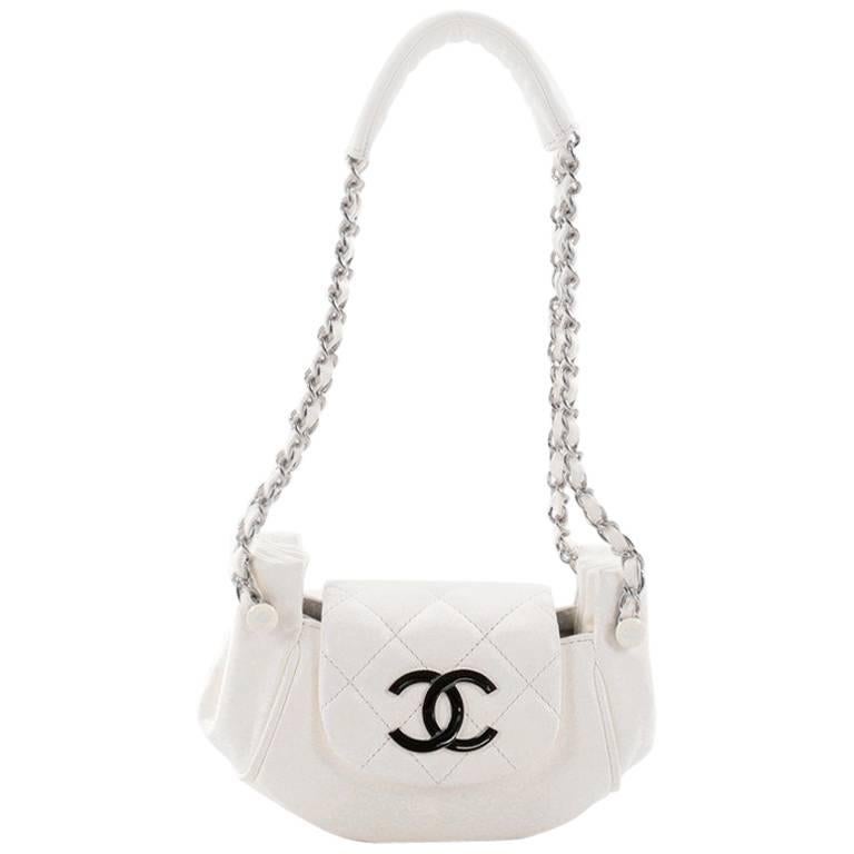 Chanel Accordion Flap Bag Quilted Lambskin Mini