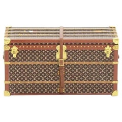 Louis Vuitton Monogram Deco Desk Table Paperweight Trunk with Box