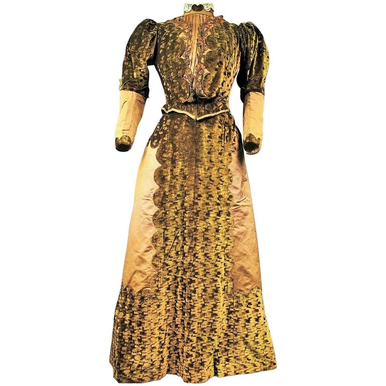 Art Nouveau Day Dress at 1stDibs art nouveau dress, art nouveau