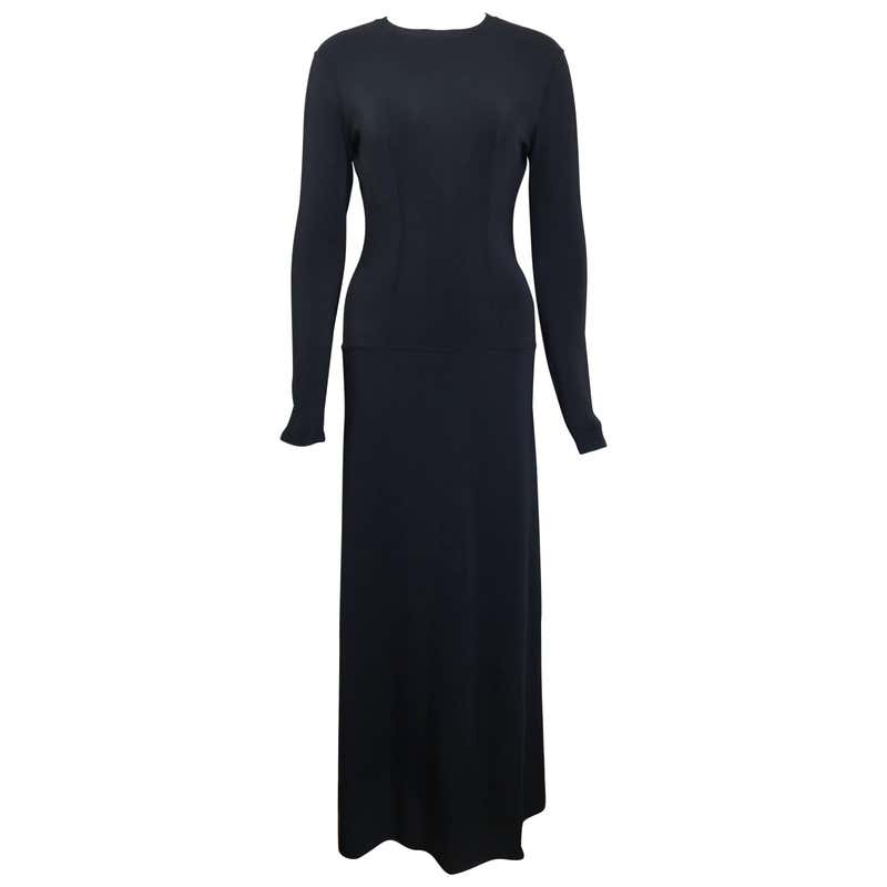Tom Ford For Gucci Navy Maxi Dress For Sale at 1stDibs | tom ford maxi ...