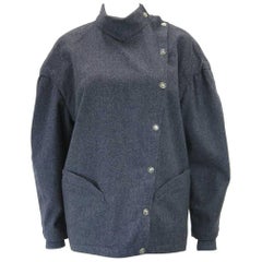 Thierry Mugler Wool Asymmetrical Jacket
