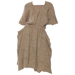 Early Issey Miyake Crinkle Weave Dress