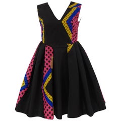 Mehrfarbiges Kleid von NWOT mit Leitermotiv