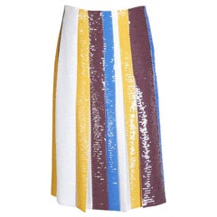 Pucci Pleated Sequin Skirt