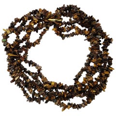 Mixed Metal Multi-Strand Necklaces