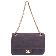 Retro 1970-1980s Chanel “Timeless” brown bag