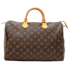 Louis Vuitton Speedy 35 Monogram Canvas City Hand Bag