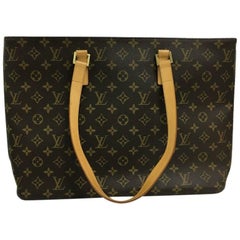 Louis Vuitton Luco Handbag Monogram Canvas