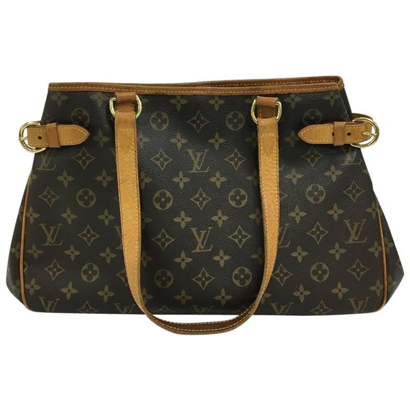 Louis Vuitton Batignolles Handbag Monogram Canvas Horizontal