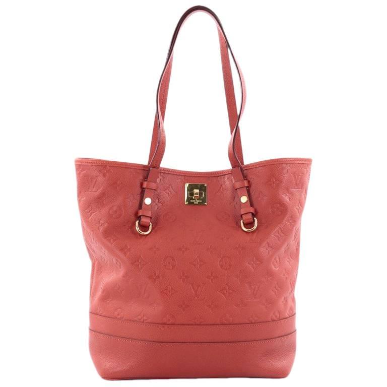 Louis Vuitton Citadine Handbag Monogram Empreinte Leather PM