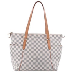 Louis Vuitton Totally Handbag Damier MM