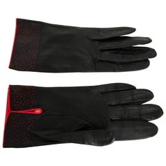 Vintage Chanel Leather Gloves