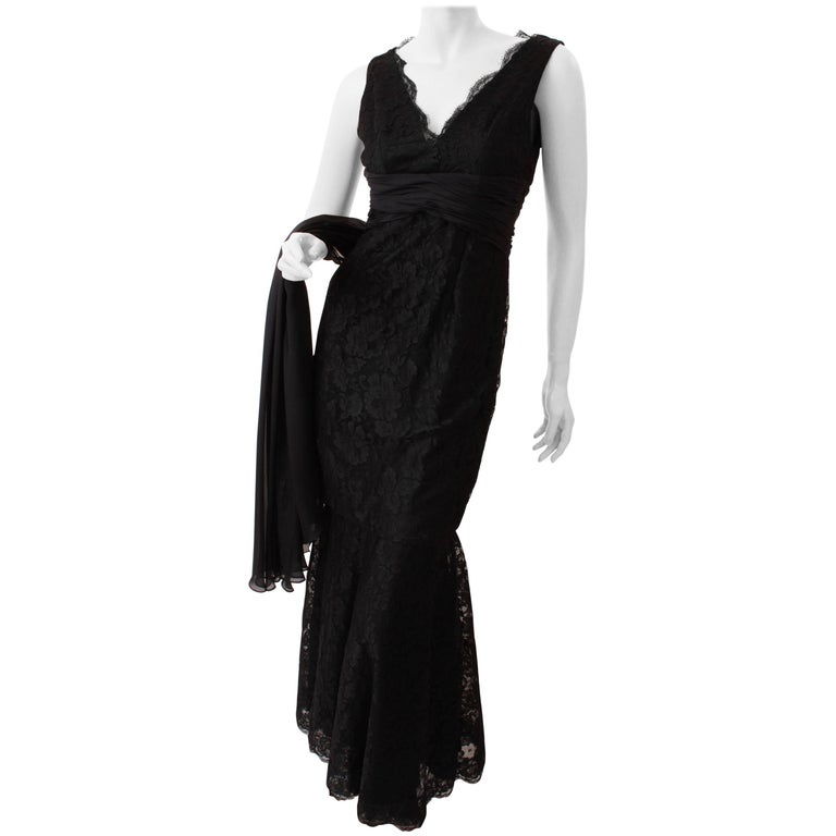 evening gown hem length