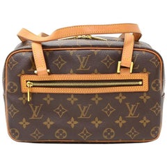Louis Vuitton Cite MM Monogram Canvas Shoulder Bag