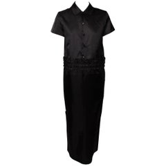 Comme des Garcons  Tricot 2 Piece Ruffle Dress 