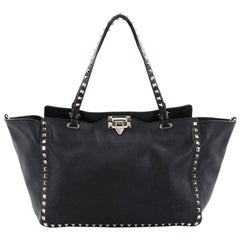 Valentino Rockstud Tote Soft Leather Medium