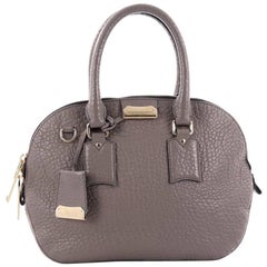 Burberry Orchard Bag Heritage Grained Leather Small