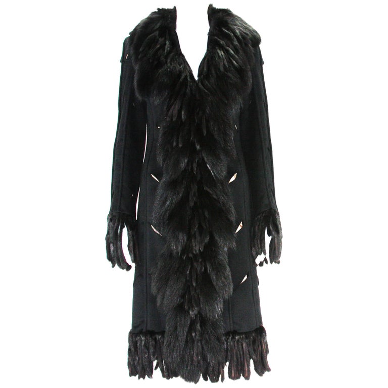 very black coat