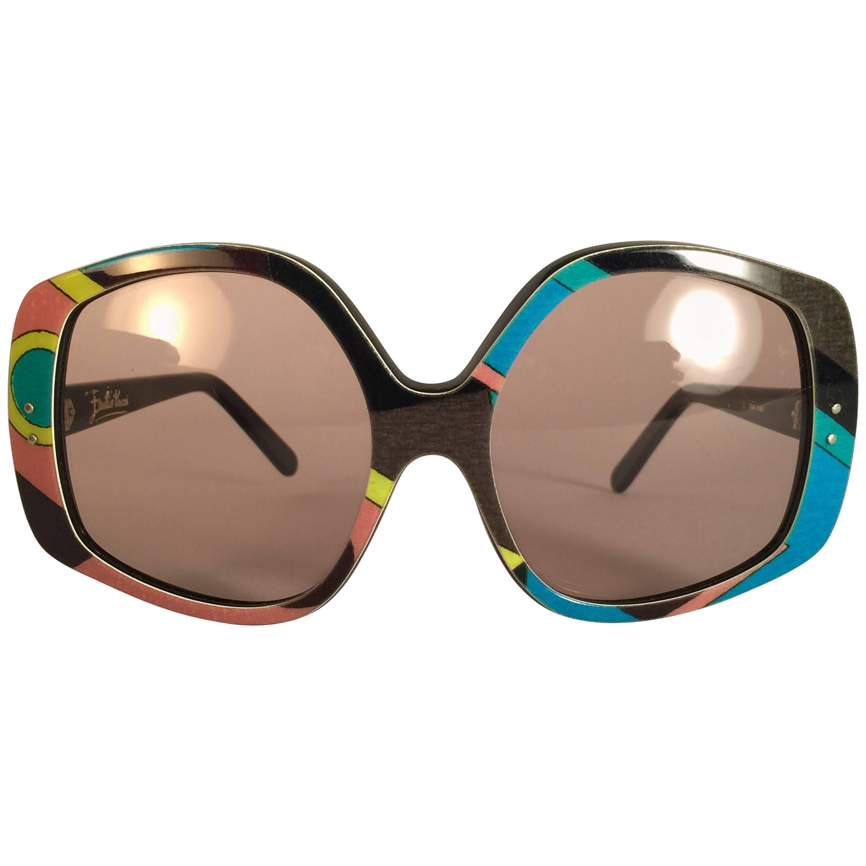 Emilio Pucci Oversized Sunglasses