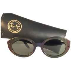 Mint Retro Ray Ban Bewitching Multicolour Oval Grey Lenses Sunglasses