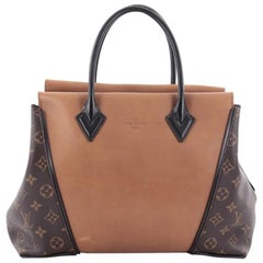Louis Vuitton W Tote Monogram in tela e pelle PM